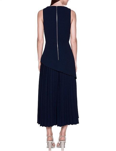 Dion Lee Coil Pleat Dress Size 6 for rent on The Volte - main image