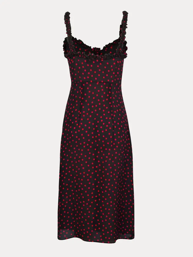 Realisation Par The Juliet Midi Dress in Italia Spot Size M / Au 10 - Image 6