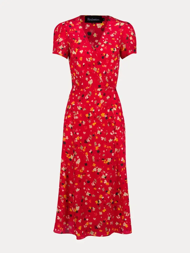 Realisation Par The Teale in Rouge Fleur Size M / Au 10 - Image 5