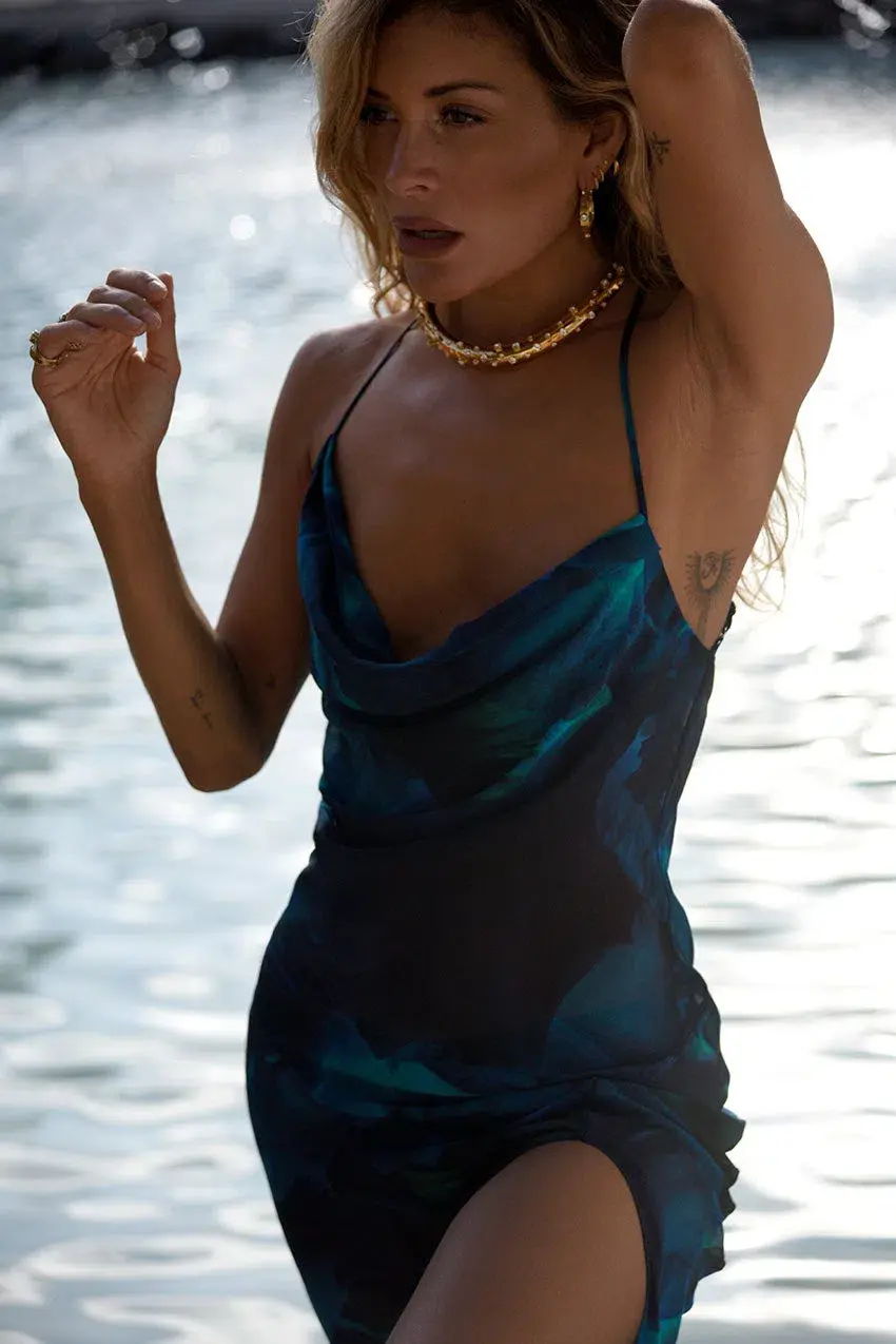 Rat & Boa Rafinha Dress Blue Size S / Au 8  for rent on The Volte - main image