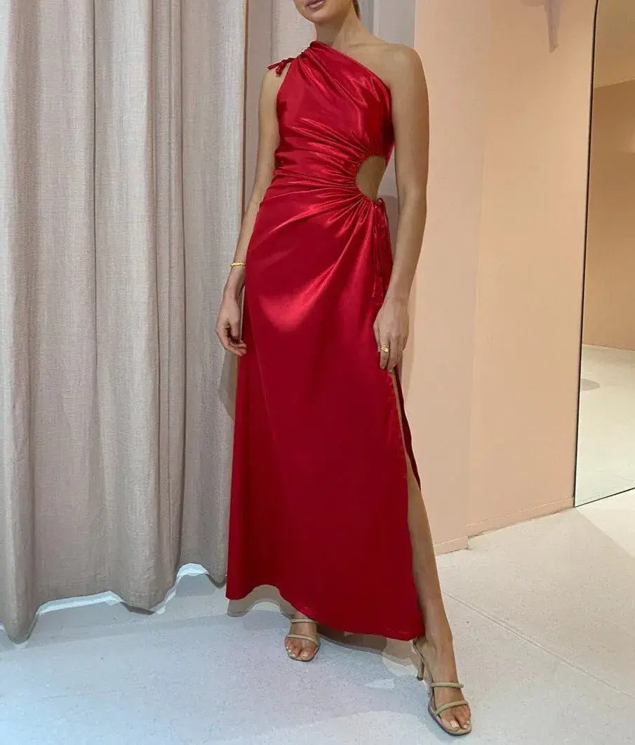 Sonya Moda Nour Maxi Dress Scarlett Red Size 6 / XS - Image 1