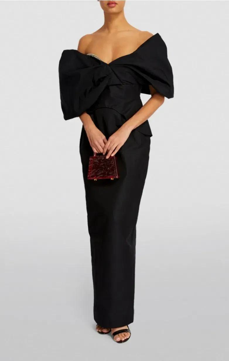 Rachel Gilbert Xavier Gown Black Size3/AU12 - Image 1