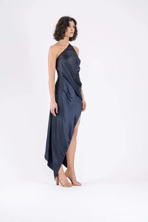 One Fell Swoop Philly Dress Navy Size AU 8 - Image 2