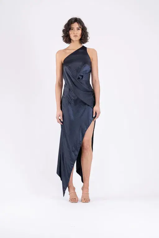 One Fell Swoop Philly Dress Navy Size AU 8 - Image 1