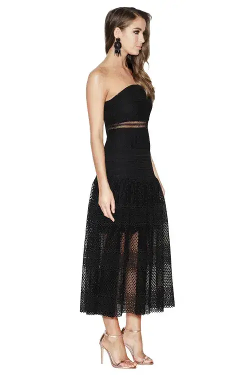 Grace & Hart Show Me Up Midi Black Size AU 8 - Image 2
