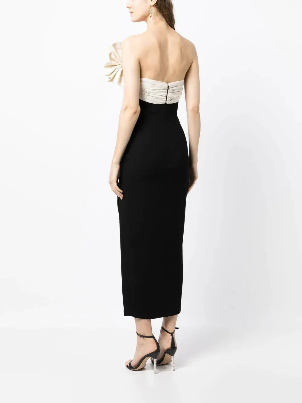 Rachel Gilbert Lavina Dress Black Size 4 / AU 14 - Image 2