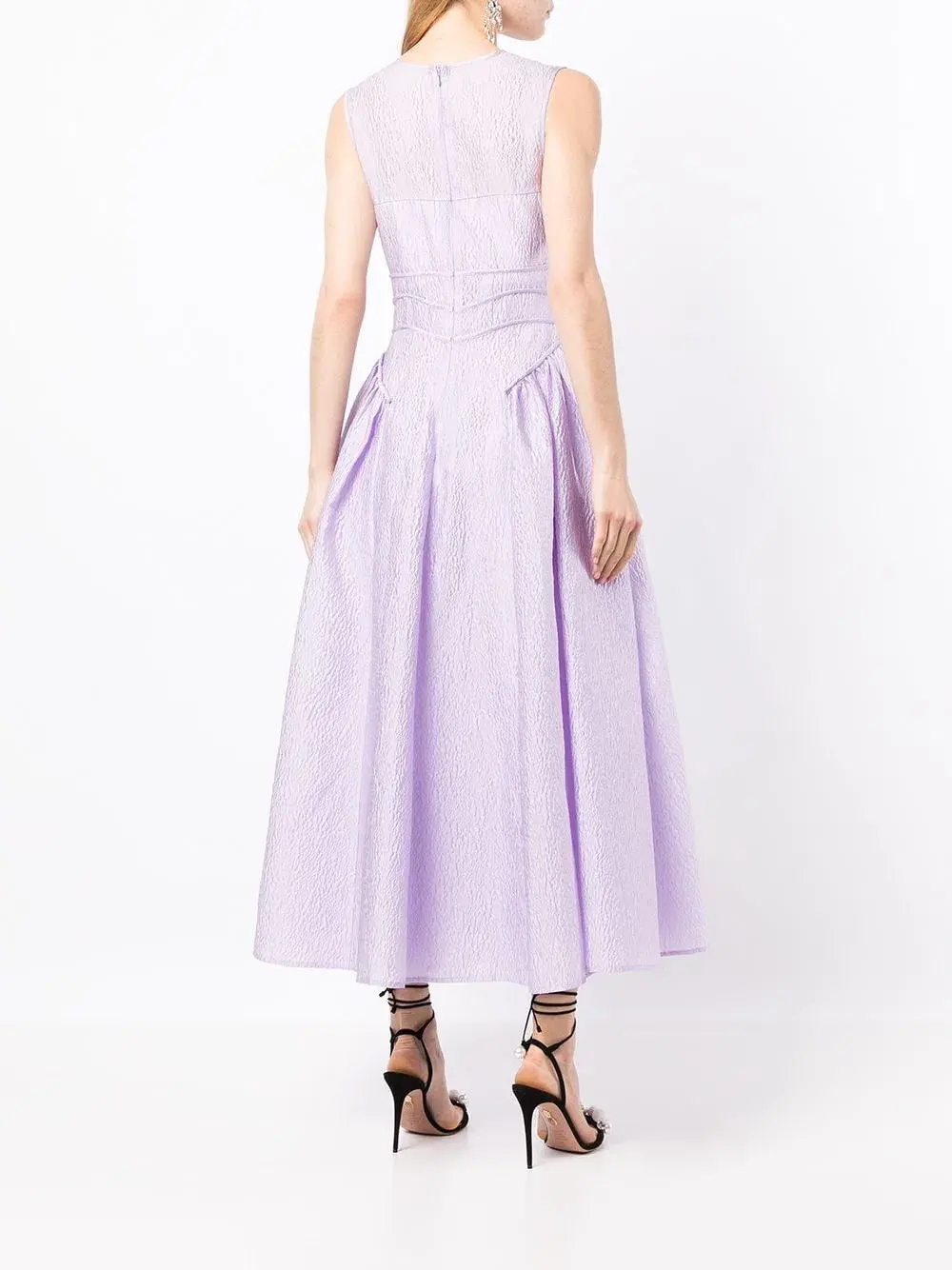 Rachel Gilbert Sophia Dress Lilac Size AU 14 - Image 3