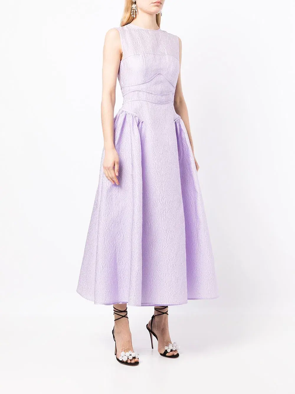 Rachel Gilbert Sophia Dress Lilac Size AU 14 - Image 2
