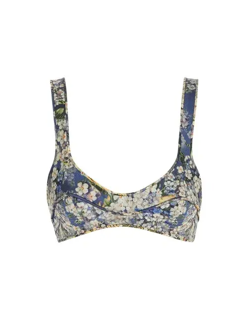 Zimmerman Tama Bias Flare Skirt and Bra Set Multi Size 0 / AU 8 - Image 3