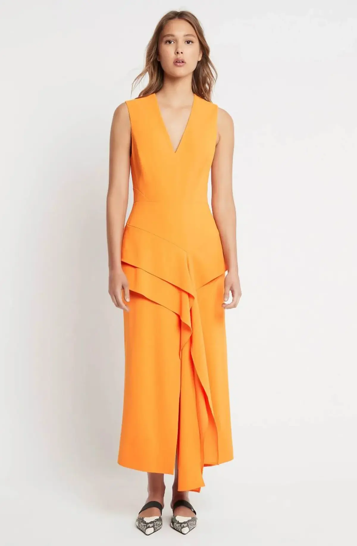 Sass And Bide Gown Orange Size AU 12 - Image 1