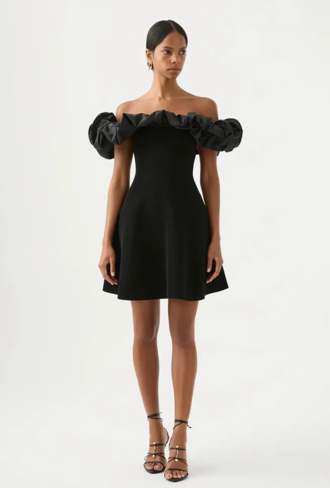 Aje Eldora Mini Dress Black Size XL / Au 14  - Image 1