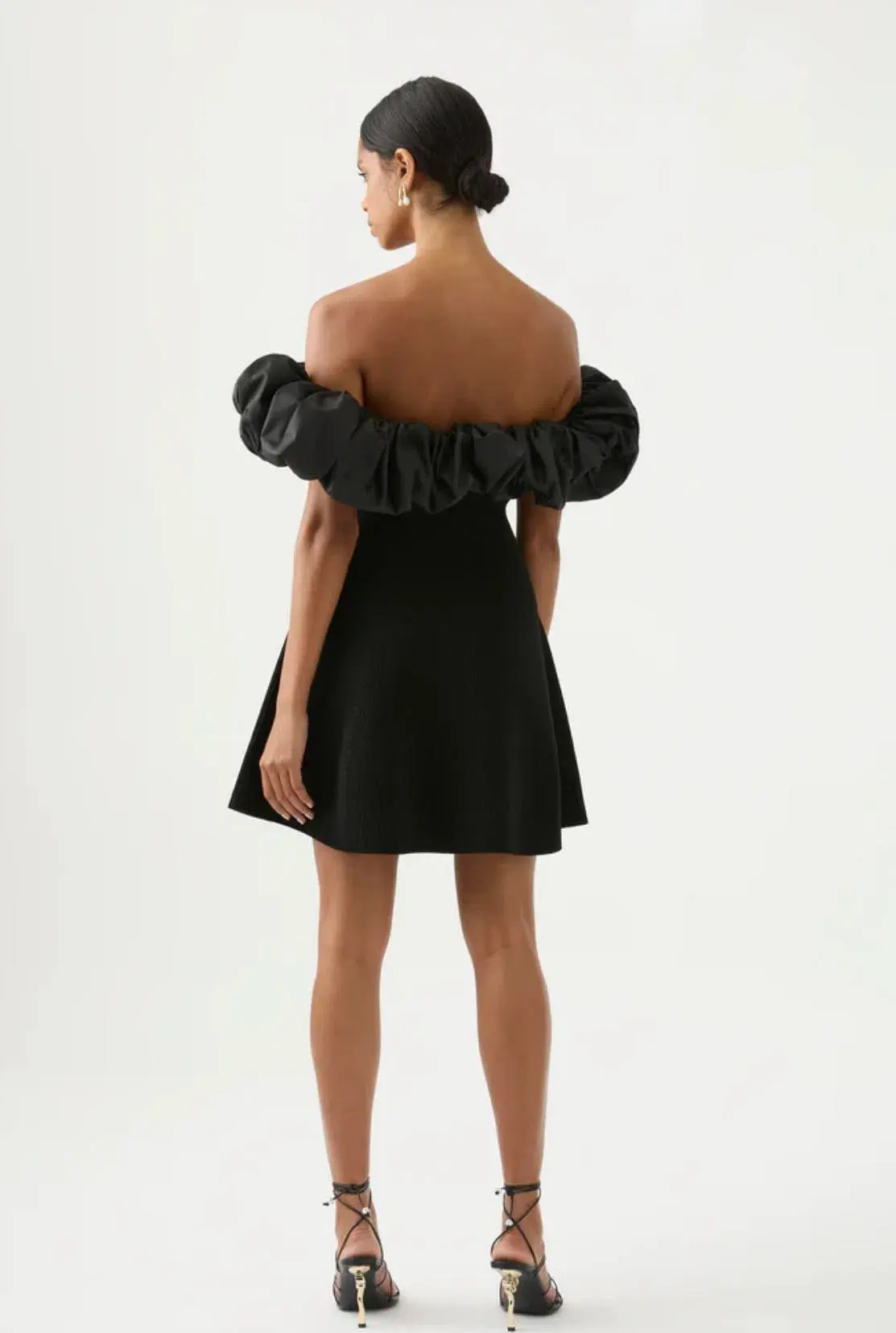Aje Eldora Mini Dress Black Size XL / Au 14  - Image 6