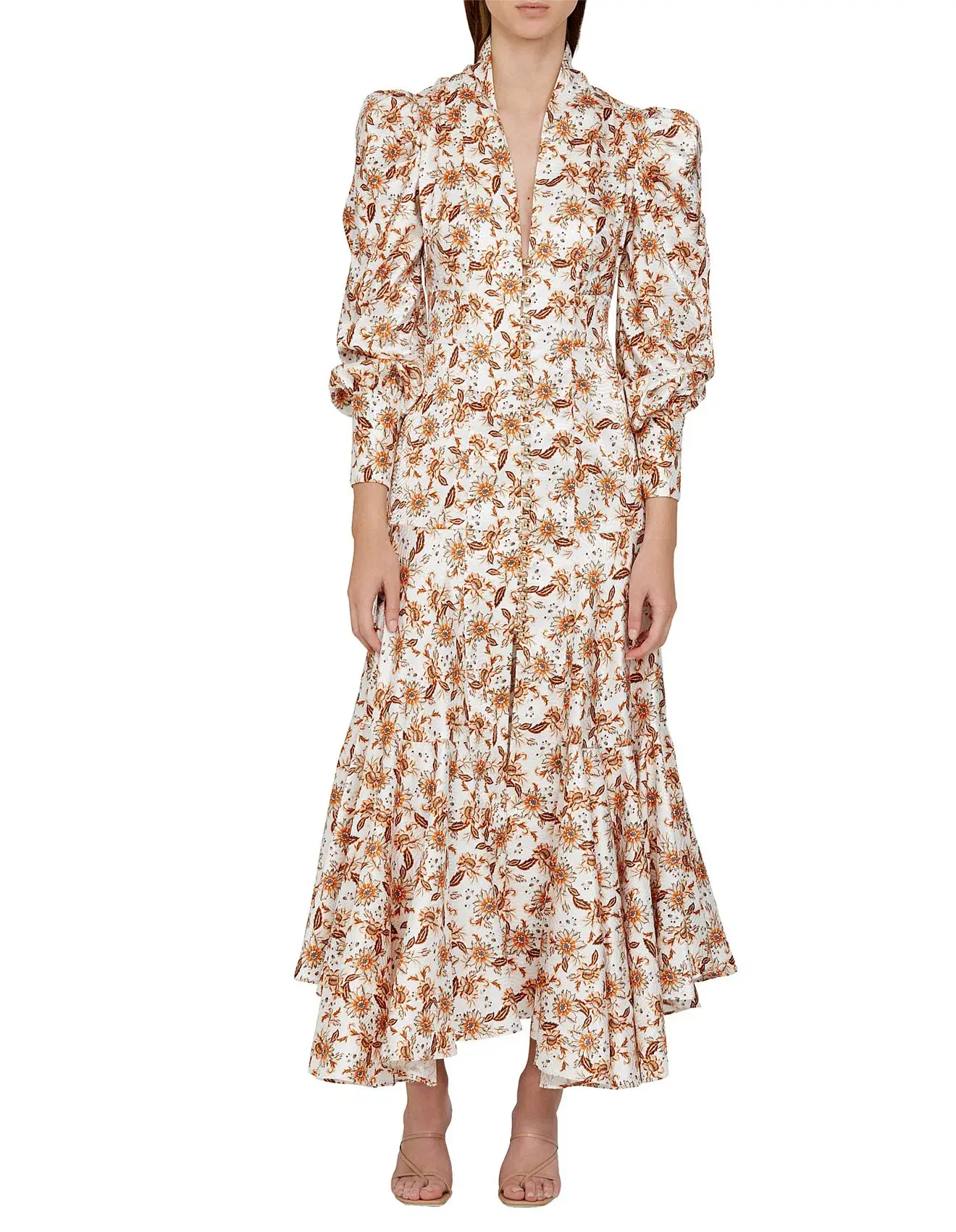 Acler Horrock Dress Floral Size 6 - Image 1