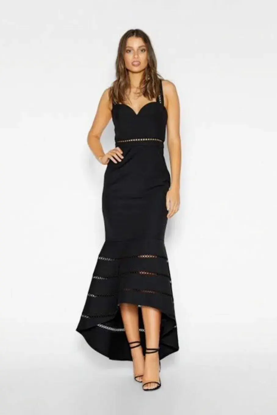 Sheike New York Maxi Dress Black Size 6 - Image 1