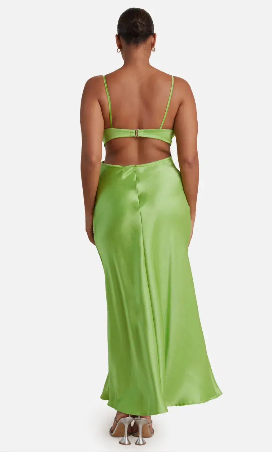 Bec & Bridge Veronique Maxi Dress Lime Size 12  - Image 3