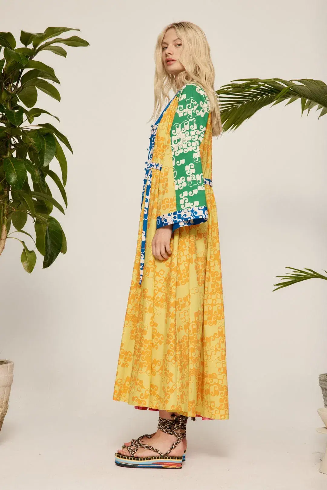 Alemais Louise Shirtdress Multi Color Size AU 12 - Image 2