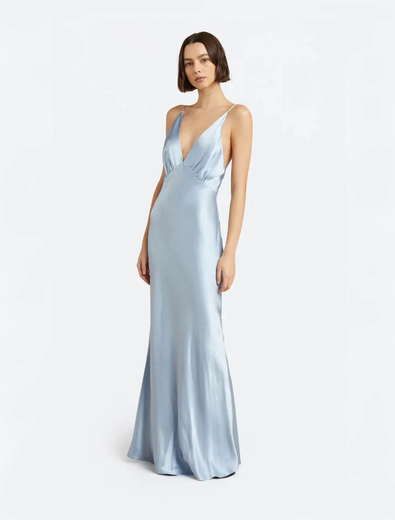 Bec & Bridge Lorelai V Maxi Dress Blue Size XS / AU 6 - Image 1