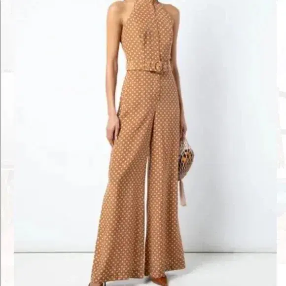 Zimmerman Espionage Silk Jumpsuit Polka Dot Size 1 / AU 10 - Image 1