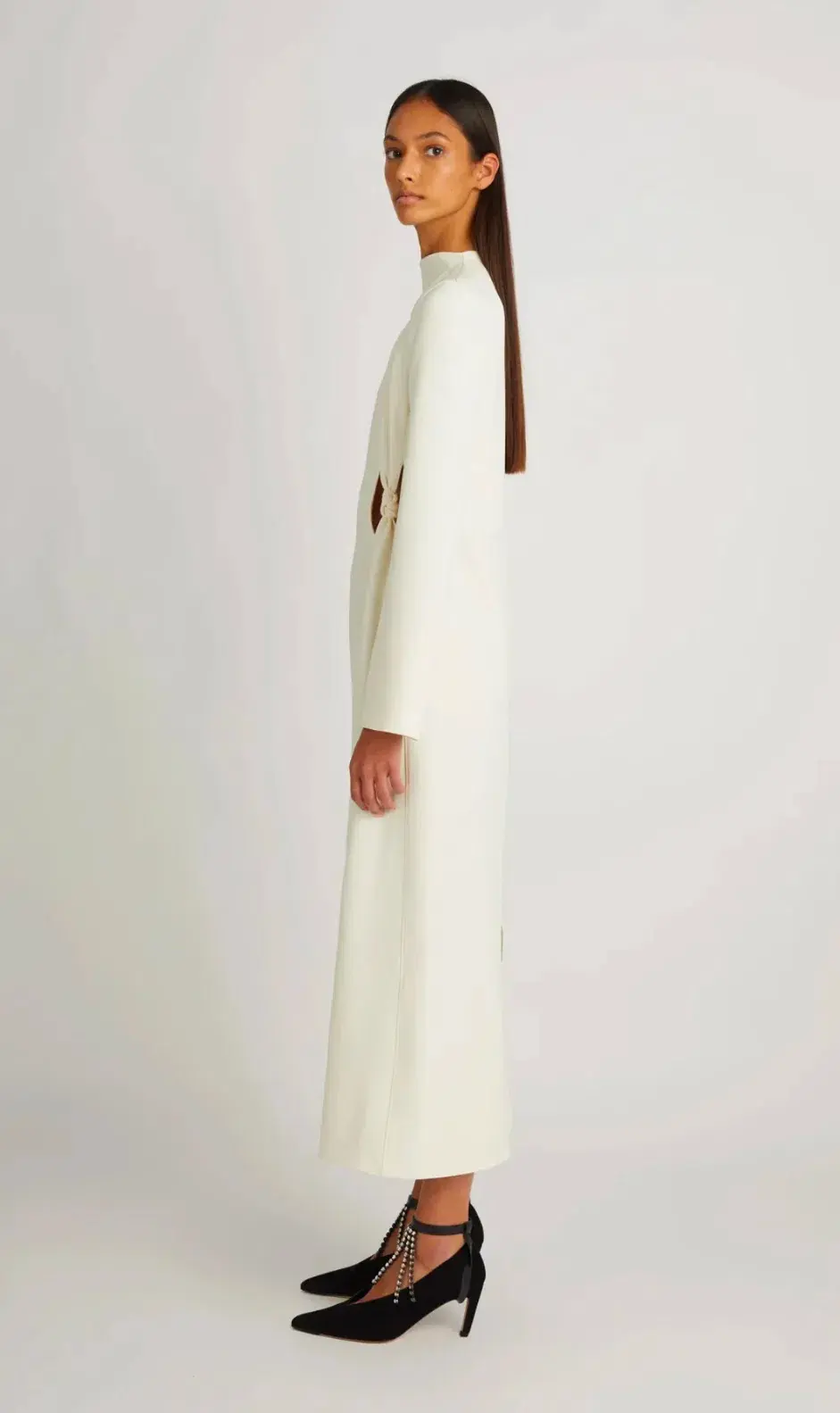 Camilla & Marc Knight Dress in White Size AU 10  for rent on The Volte - main image