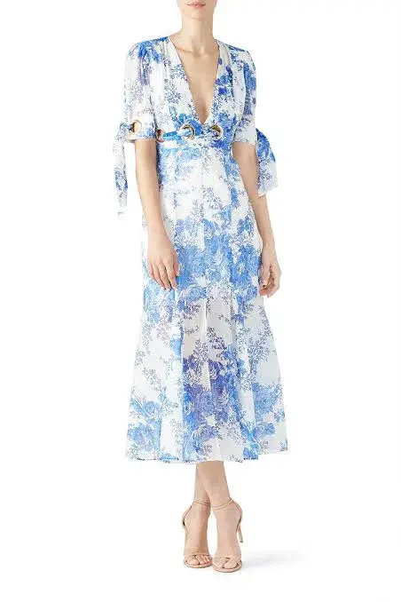 Alice McCall Only Everything Midi Dress Floral Size 6 - Image 1
