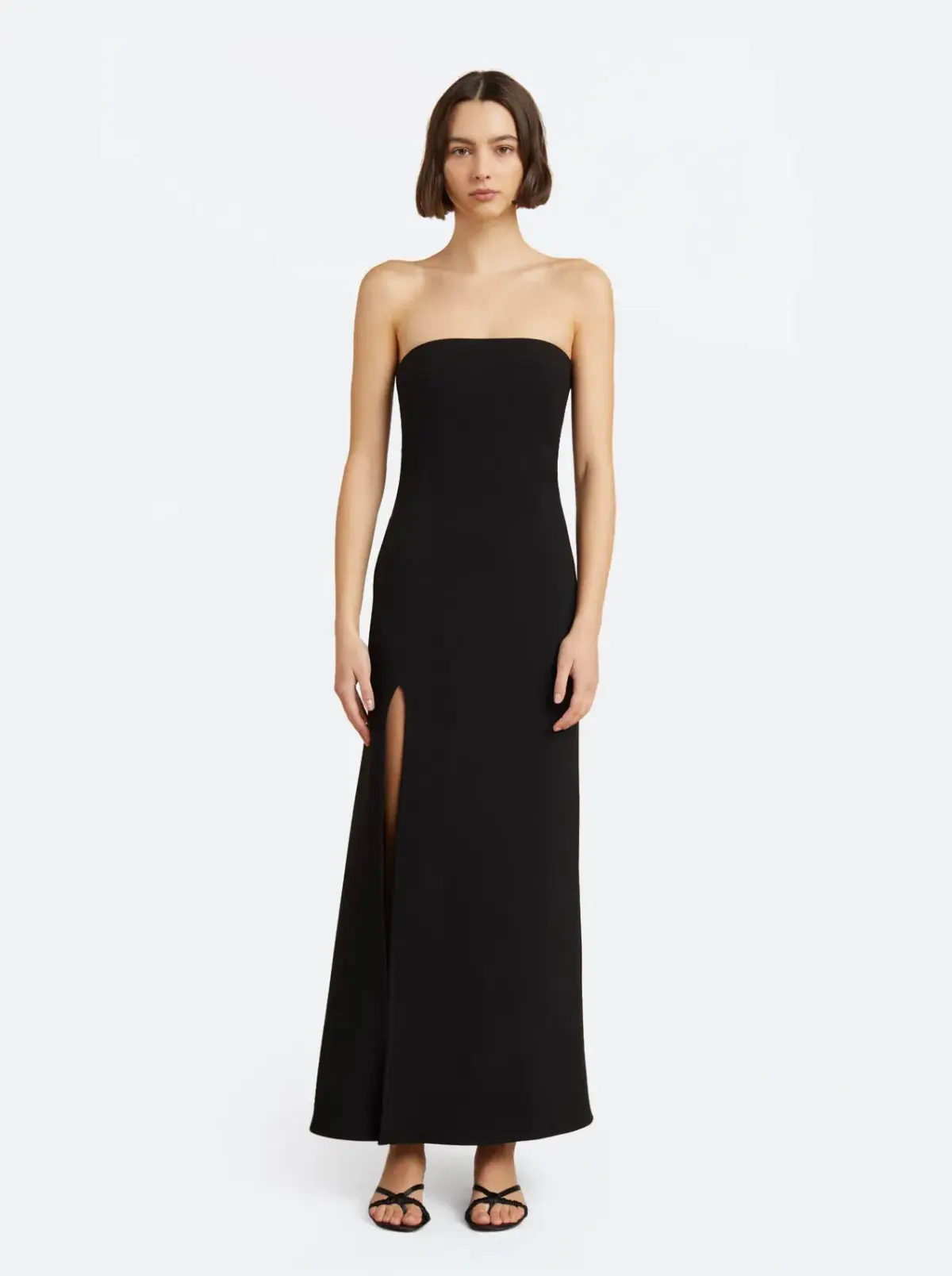 Bec & Bridge Ryan Strapless Dress Black Size 6 - Image 1