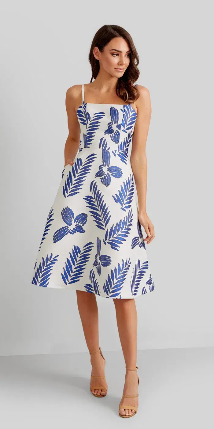 Kookai Iris Midi Dress White Size AU 10 - Image 1
