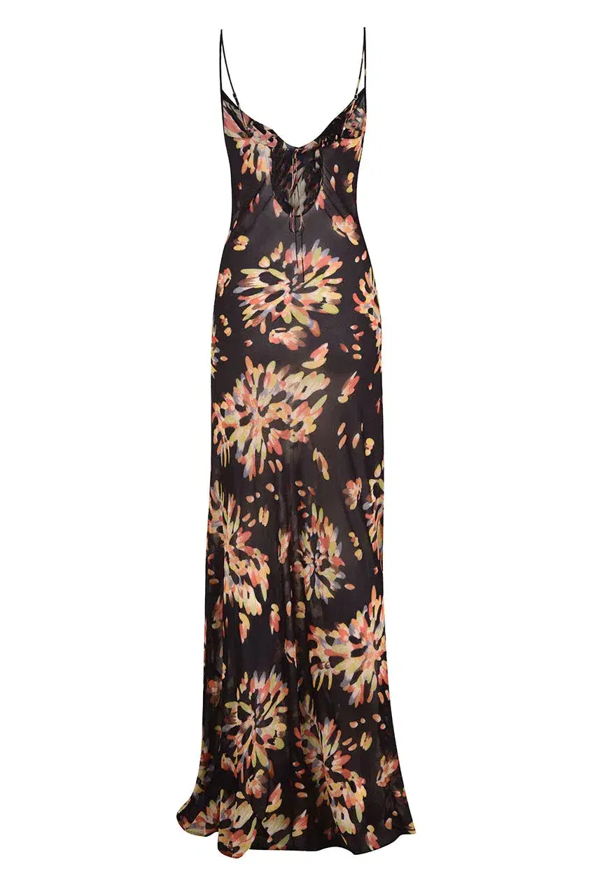 Rat & Boa Catarina Dress Multi-colour Size 8 - Image 4