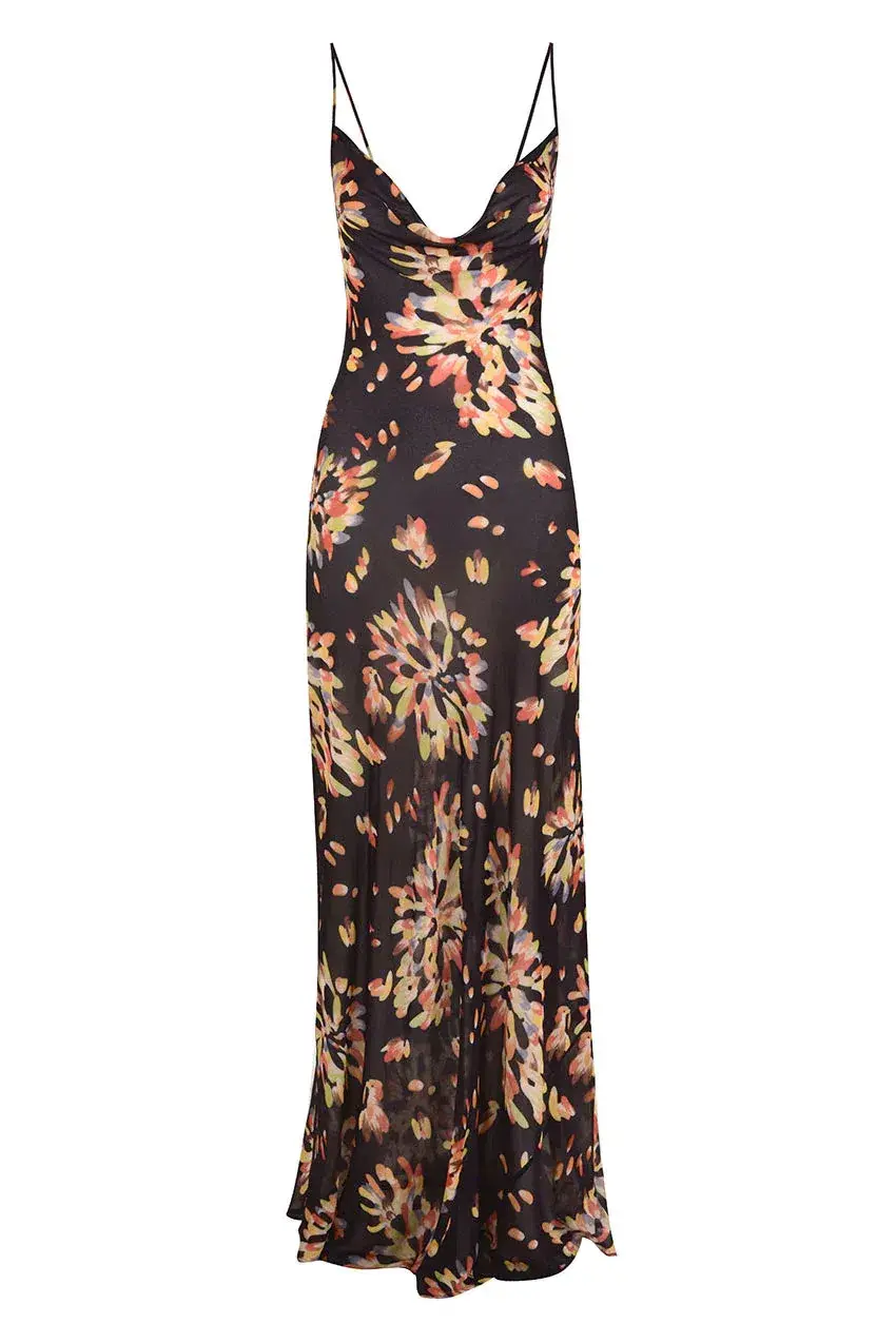 Rat & Boa Catarina Dress Multi-colour Size 8 - Image 3
