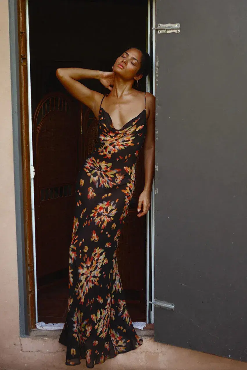 Rat & Boa Catarina Dress Multi-colour Size 8 - Image 1