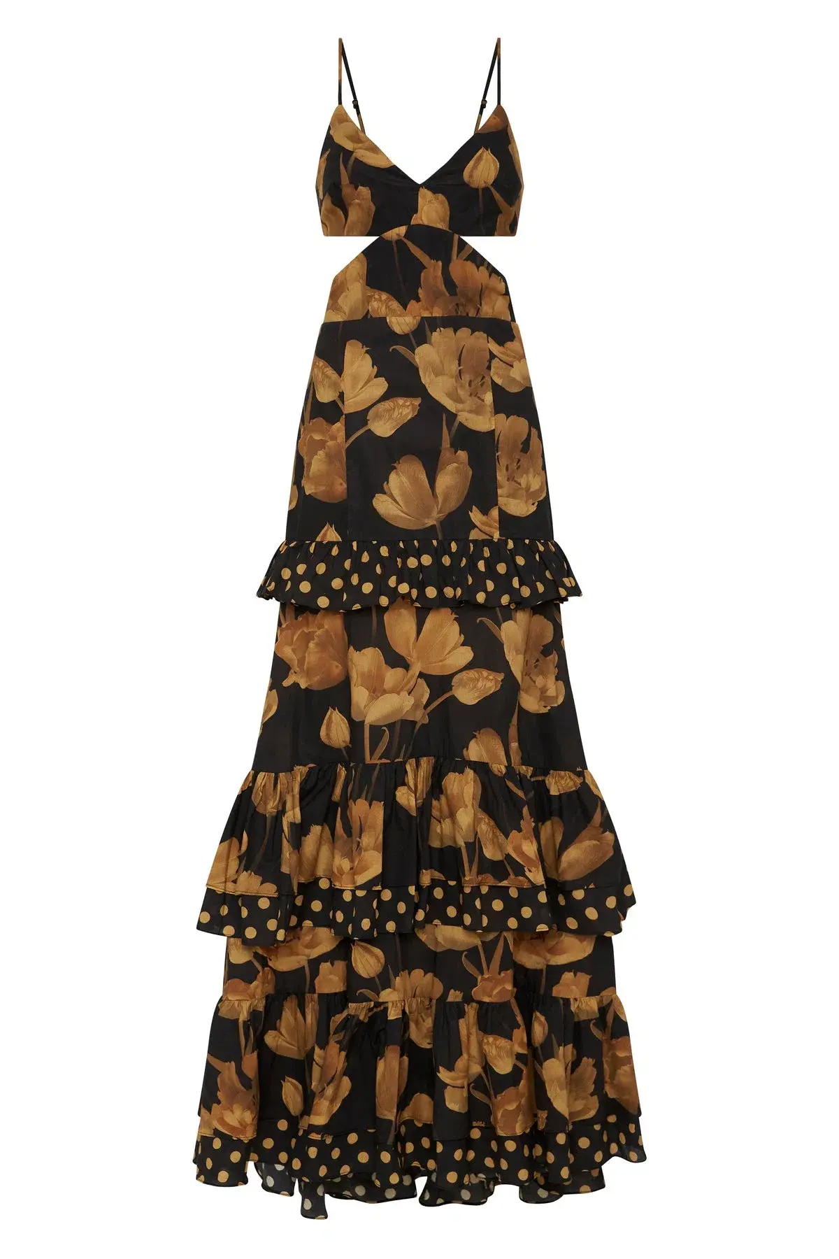 Sonya Moda Valentina Gown in Marabella Floral Print Size AU 6  - Image 7