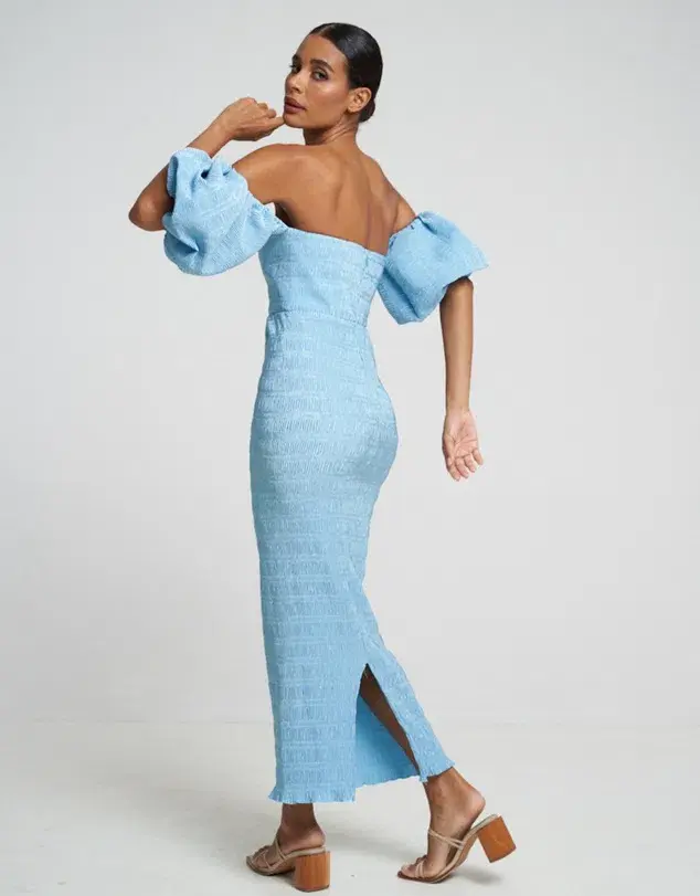 L'Idee Art Deco Dress Blue Size XS / AU 6 for rent on The Volte - main image