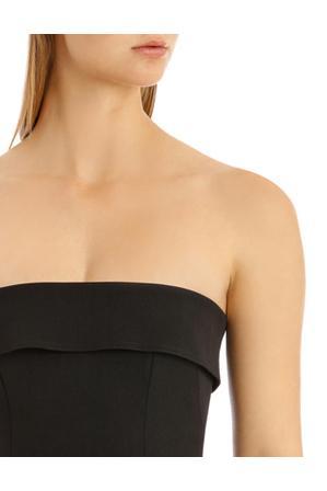 Alex Perry Elsie Stretch Strapless Cuff Lady Dress Black Size 6 - Image 3