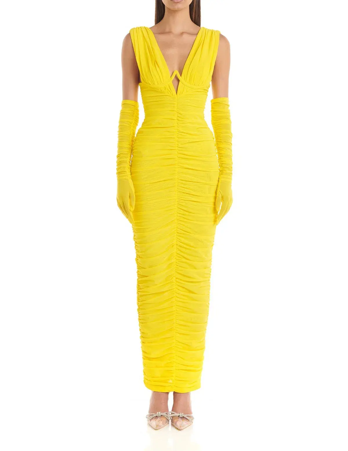 Eliya The Label Anna Dress Yellow Size 8 / S - Image 1