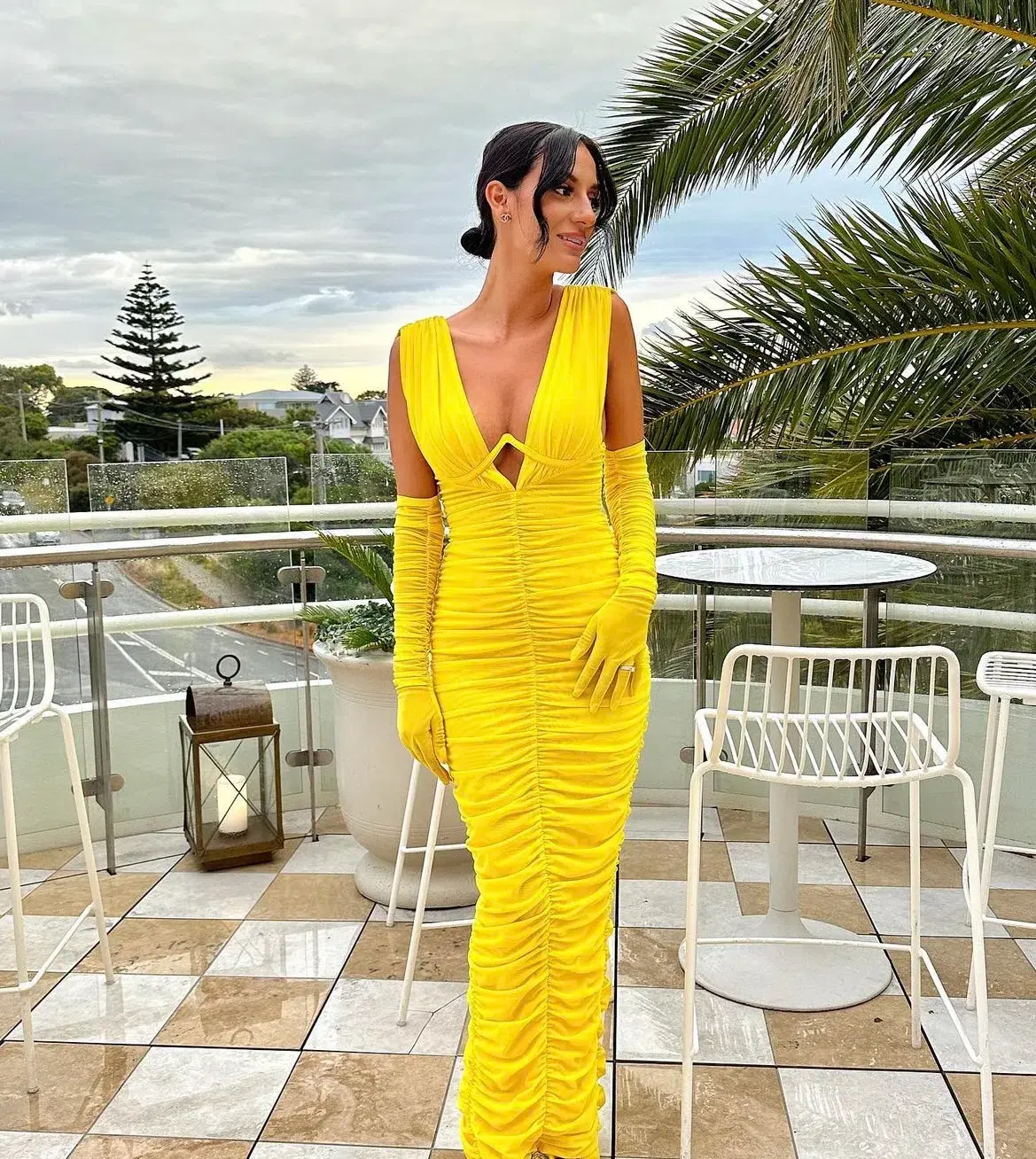 Eliya The Label Anna Dress Yellow Size 8 / S - Image 2
