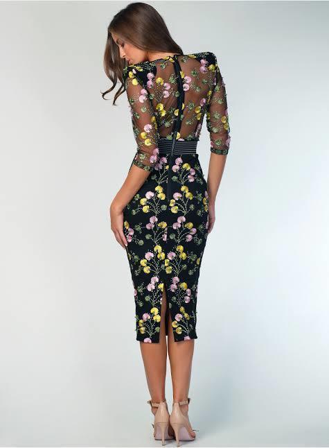 Zhivago A Young Rajah Dress Print Size 10 - Image 3