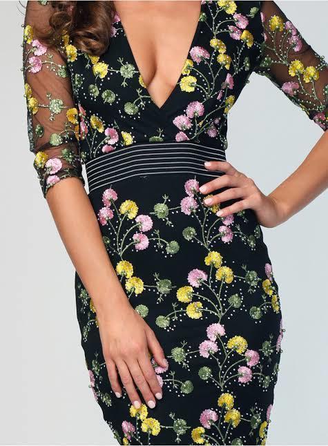 Zhivago A Young Rajah Dress Print Size 10 - Image 4