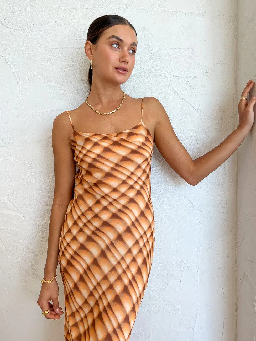 Bec & Bridge Soleil Slip Maxi Dress Print Size 8 / S - Image 4