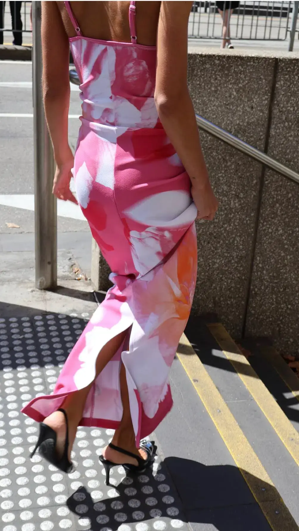 With Harper Lu Valentina Slip Dress Pink Size 6 - Image 4
