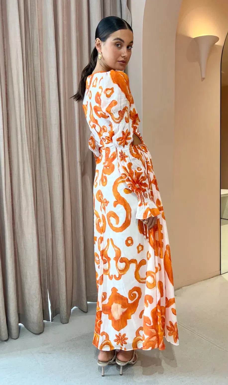 Kate Ford Elis Cut Out Gown Size 12 - Image 3