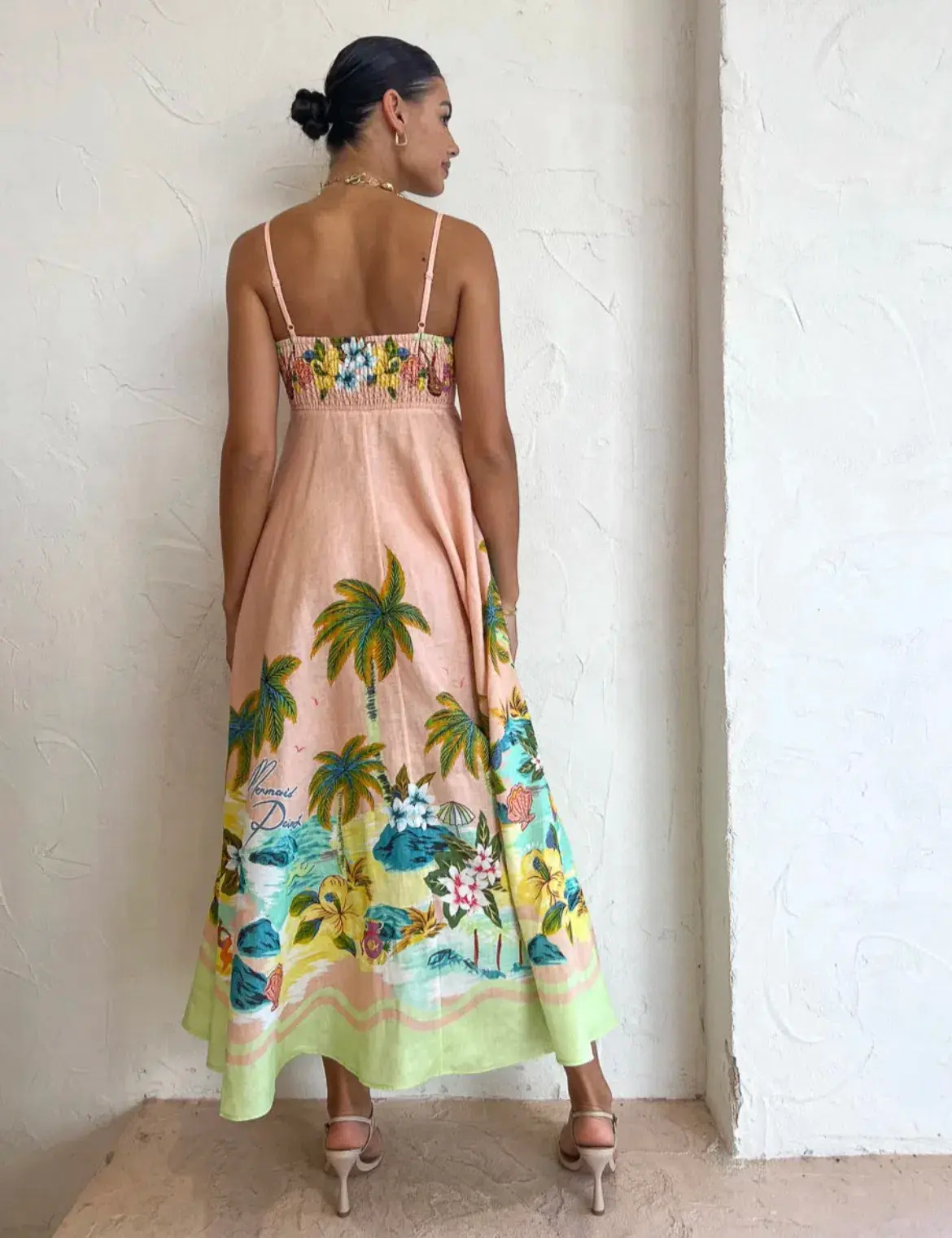 Alemais Mermaid Point Sundress Print Size 10 - Image 3