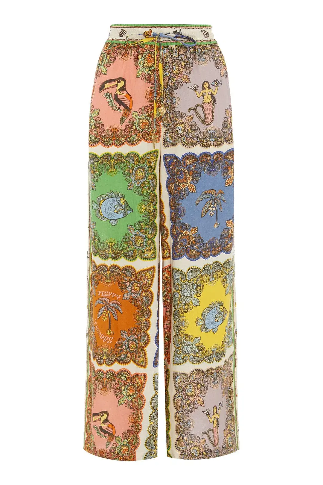 Alemais Trippy Troppo Shirt And Pant Set Multi Size 8  - Image 3