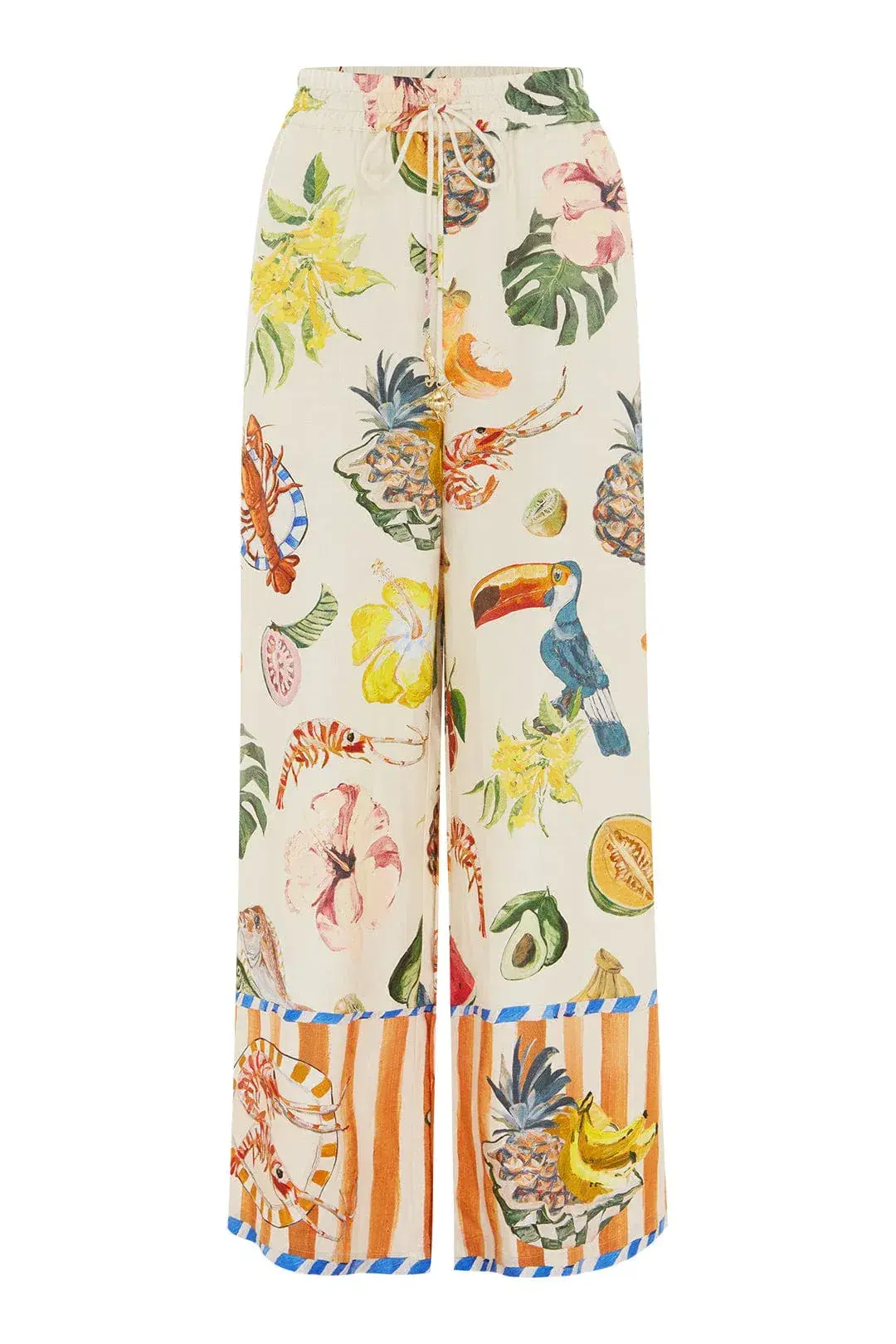 Alemais Theo Oversized Shirt And Pant Set Multi Size 8 - Image 3