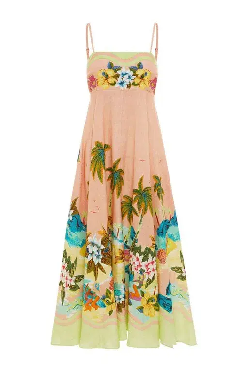 Alemais Mermaid Point Sundress Guava Size 8  - Image 2