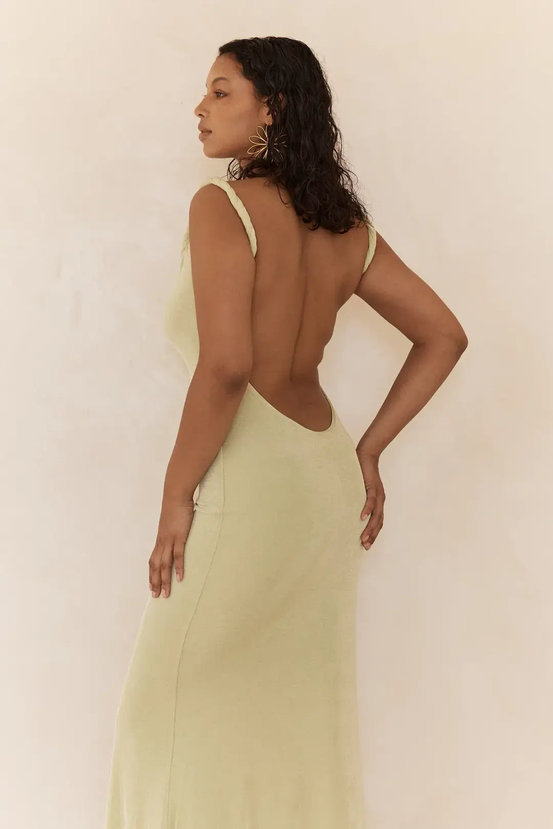 Johansen Frida Dress Green Size 10 for rent on The Volte - main image