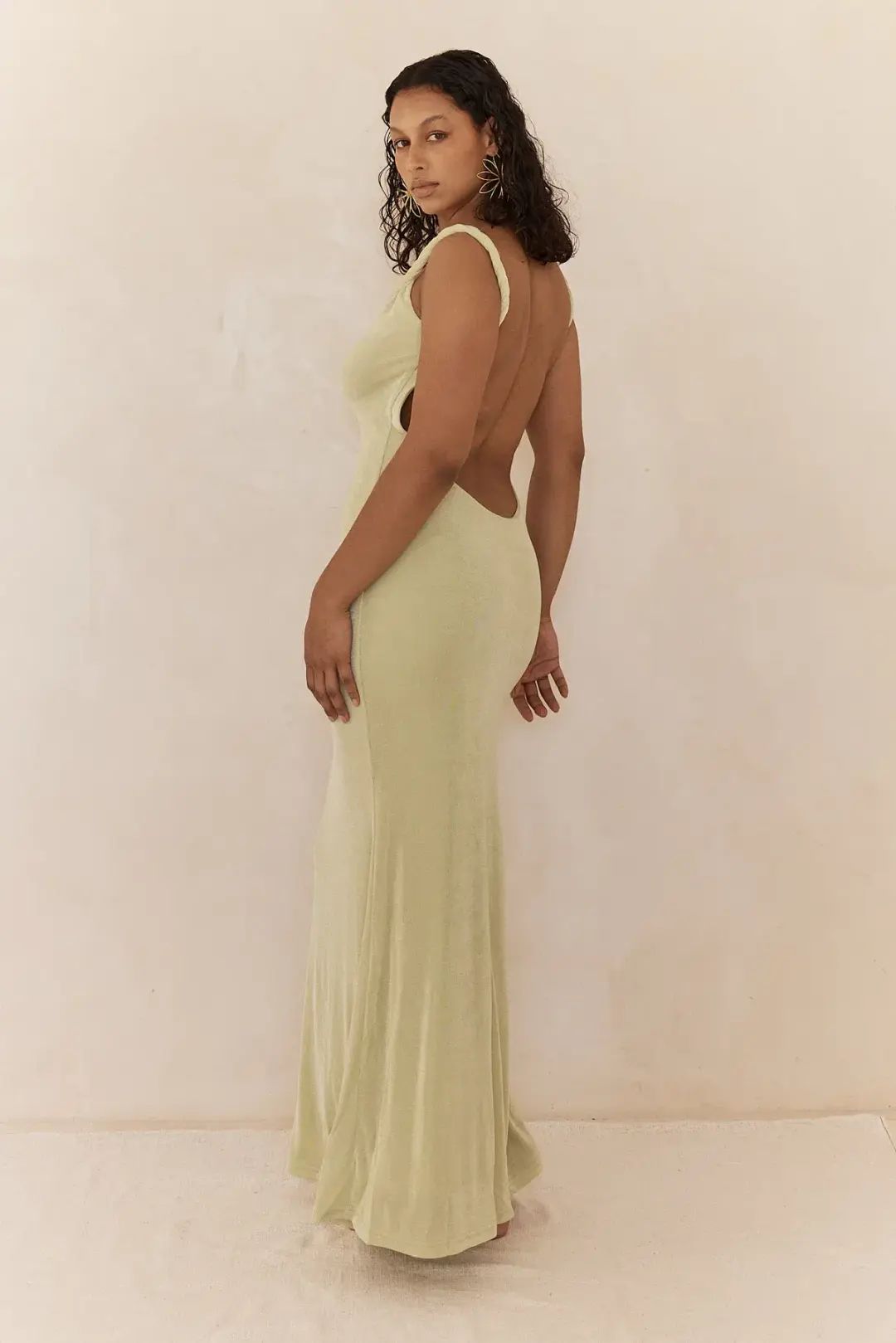 Johansen Frida Dress Green Size 10 for rent on The Volte - main image