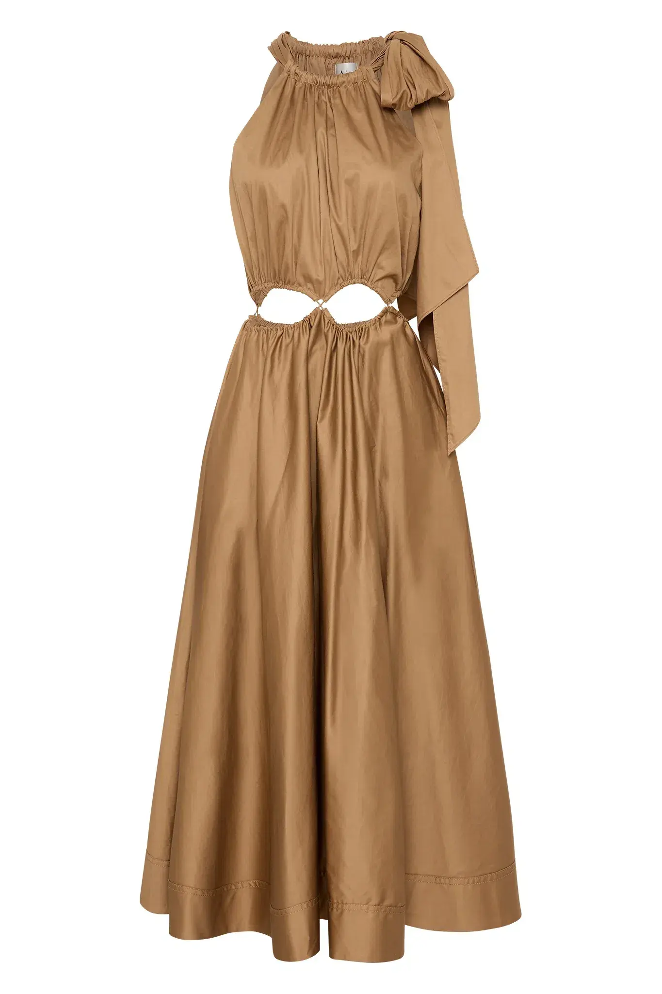 Aje Henriette Tie Strap Midi Dress Willow Size 12 - Image 7