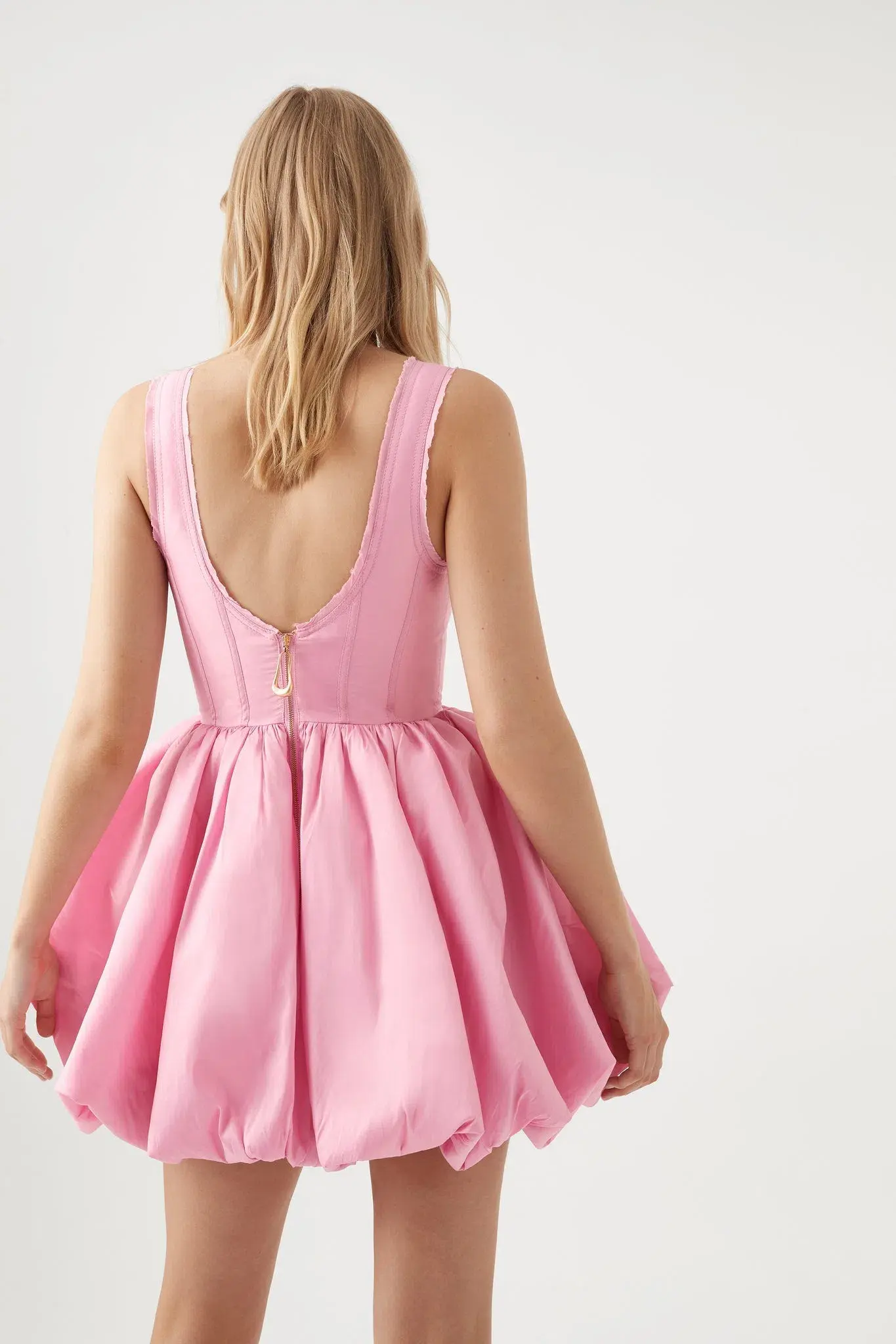 Aje Suzette Mini Dress Bon Bon Pink Size 8 - Image 2