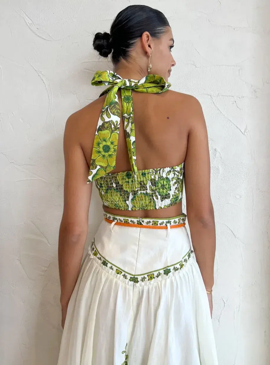 Alemais Wallis Bralette And Skirt Set Myrtle Size 8 - Image 2