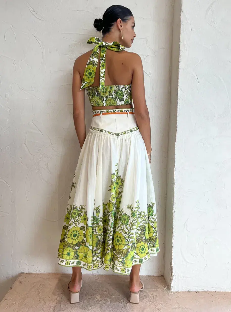 Alemais Wallis Bralette And Skirt Set Myrtle Size 8 - Image 3