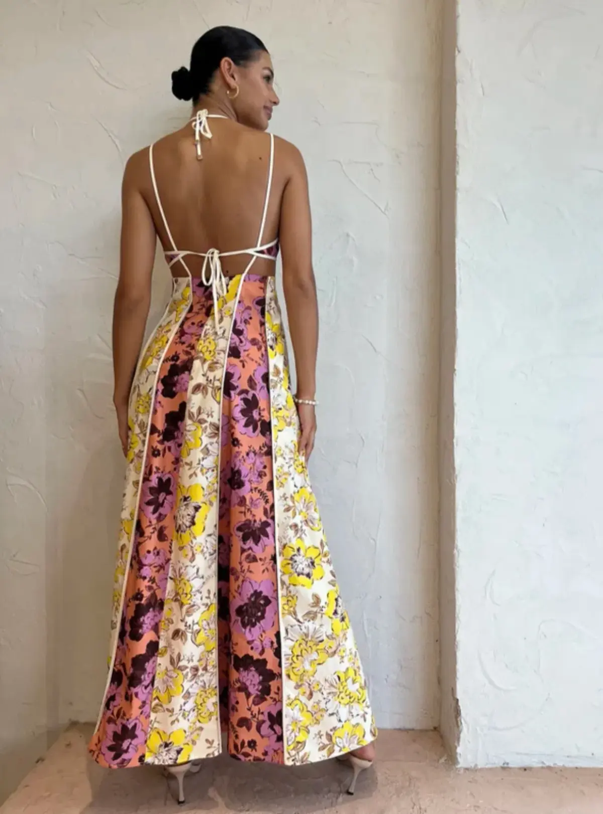Significant Other Ana Maxi Dress in Floral Mix Multi-colored Size AU 8 - Image 2